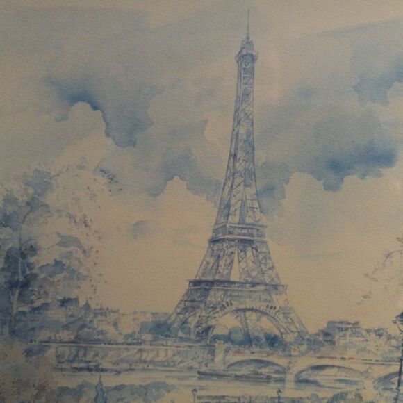 Paris-La Tour Eiffel Print - Picture 3 of 11
